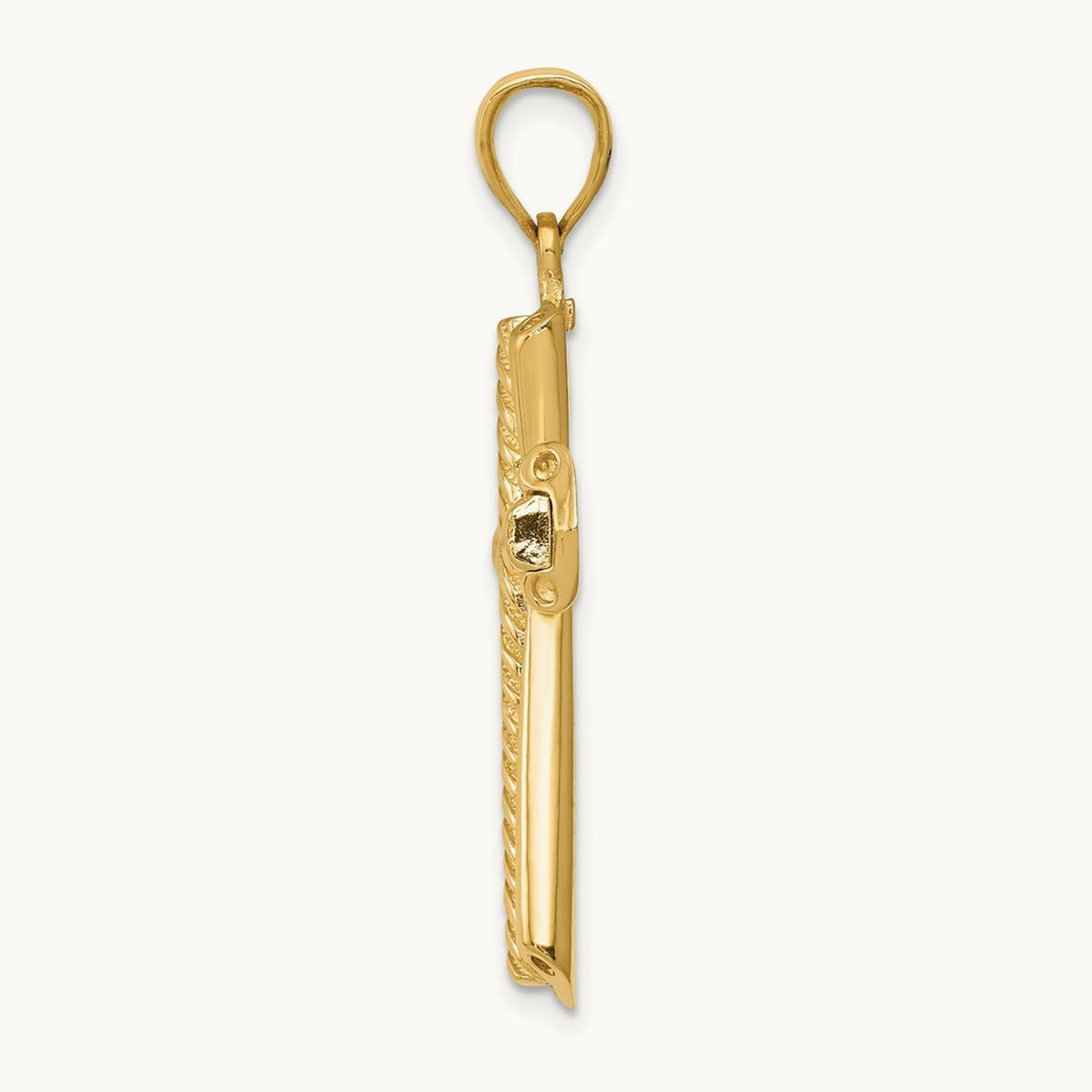 Twisted Cross Pendant — 39mm