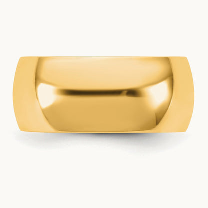 Standard Comfort Fit Band, 9mm, 10K Yellow Gold
