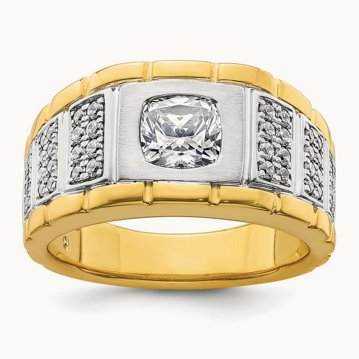 Men's Ring, 1.50 ct tw Lab-Grown Diamond