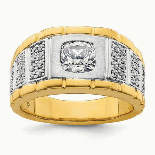 Men's Ring, 1.50 ct tw Lab-Grown Diamond