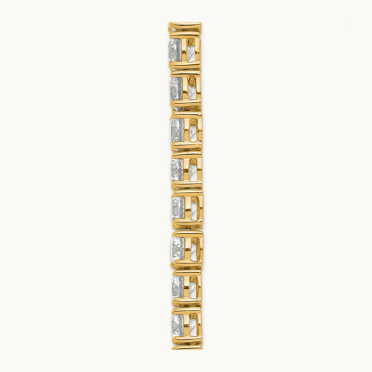 Graduated Tennis Necklace, 40.50 ct tw Lab-Grown Diamond