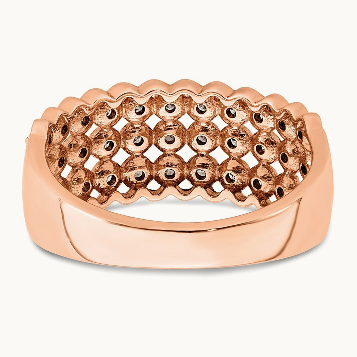 Pave Ring, 0.25 ct tw