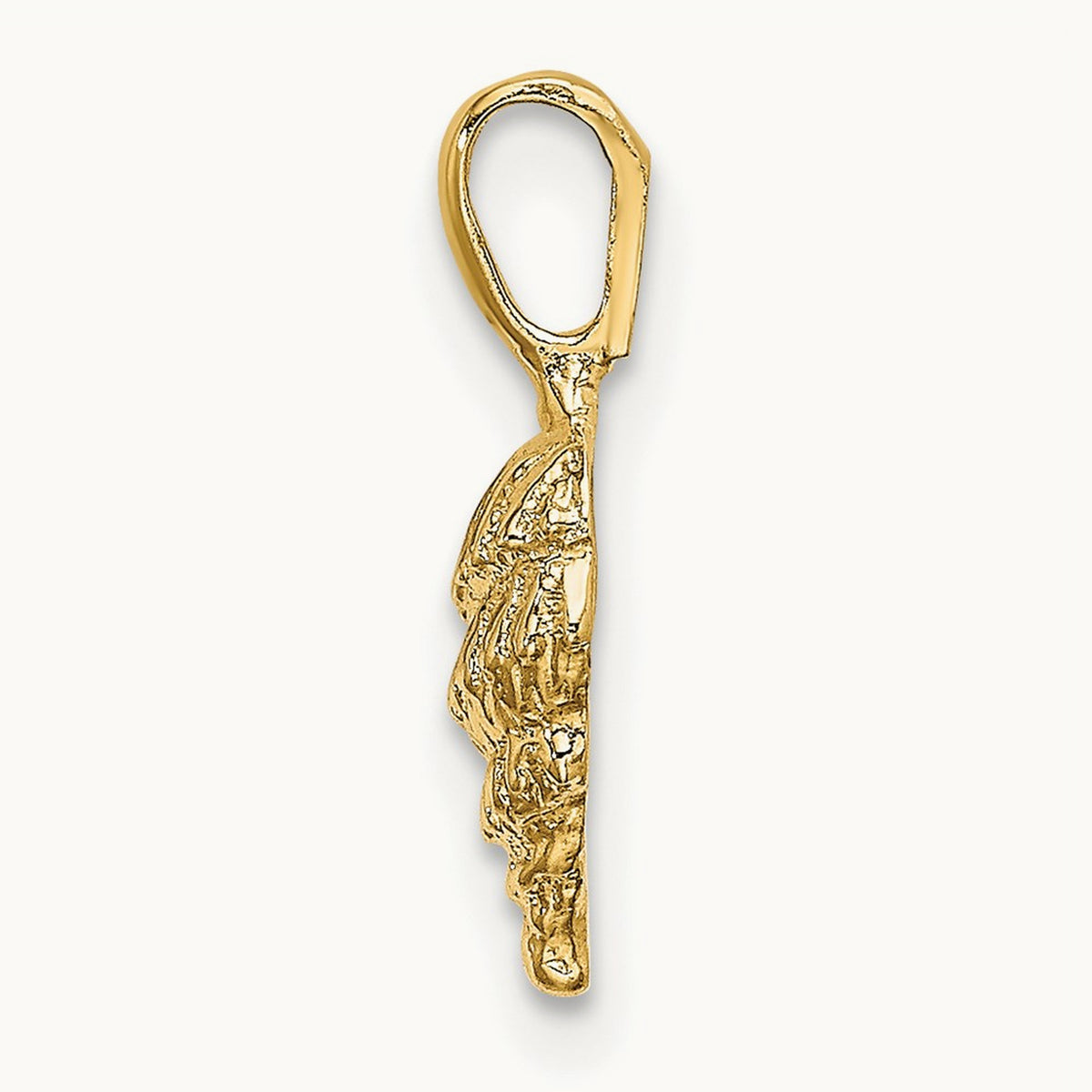 Mini Conch Shell Charm — 15.05mm