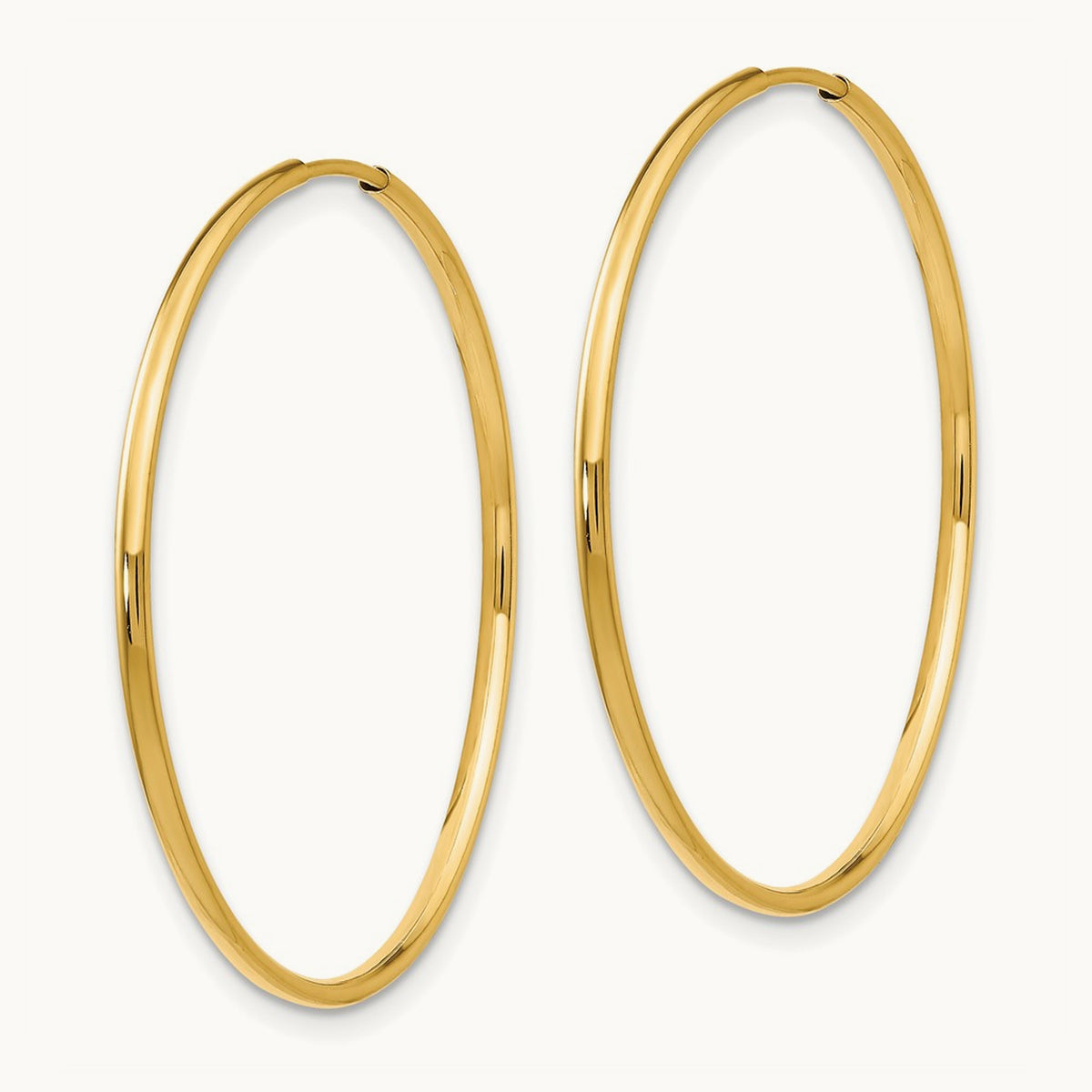 Madi K Endless Hoop Earrings, 14K