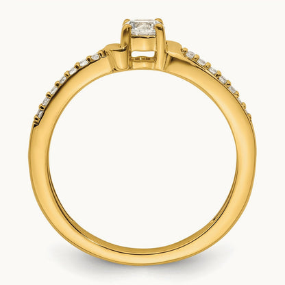 Diamond Complete Promise/Engagement Ring, 14K