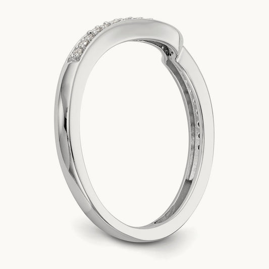 Wedding Band, 0.10 ct tw Lab-Grown Diamond