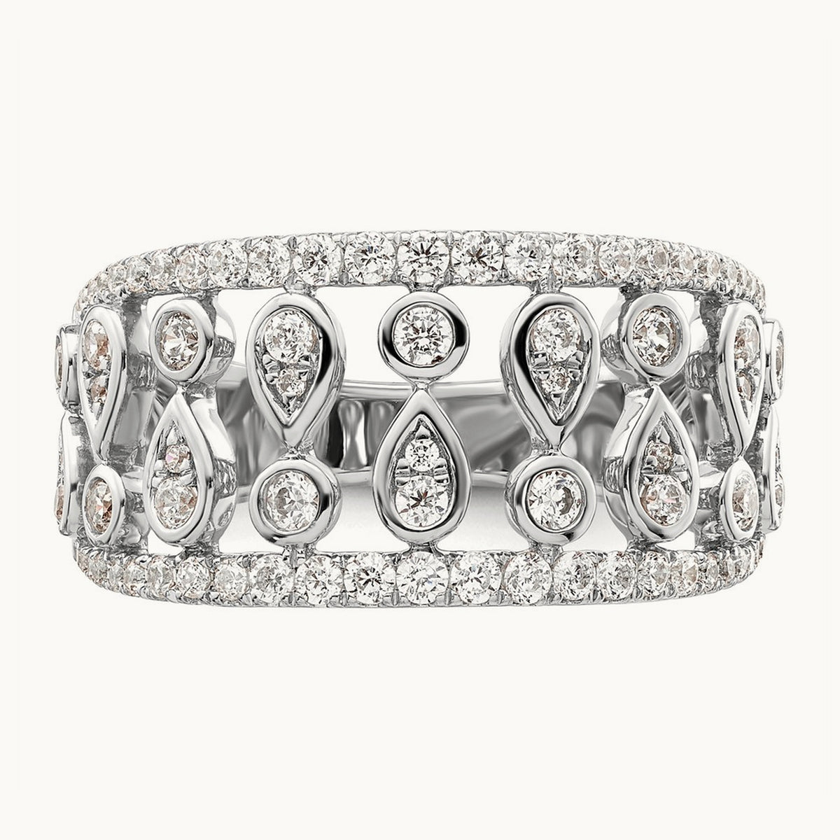 Fashion Ring, 0.75 ct tw Lab-Grown Diamond