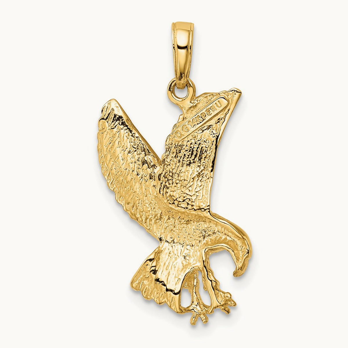 Eagle Charm, 14K
