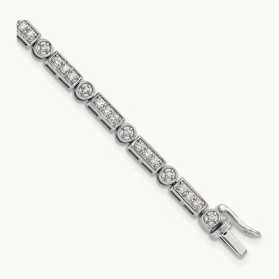 Bracelet, 1.50 ct tw Lab-Grown Diamond
