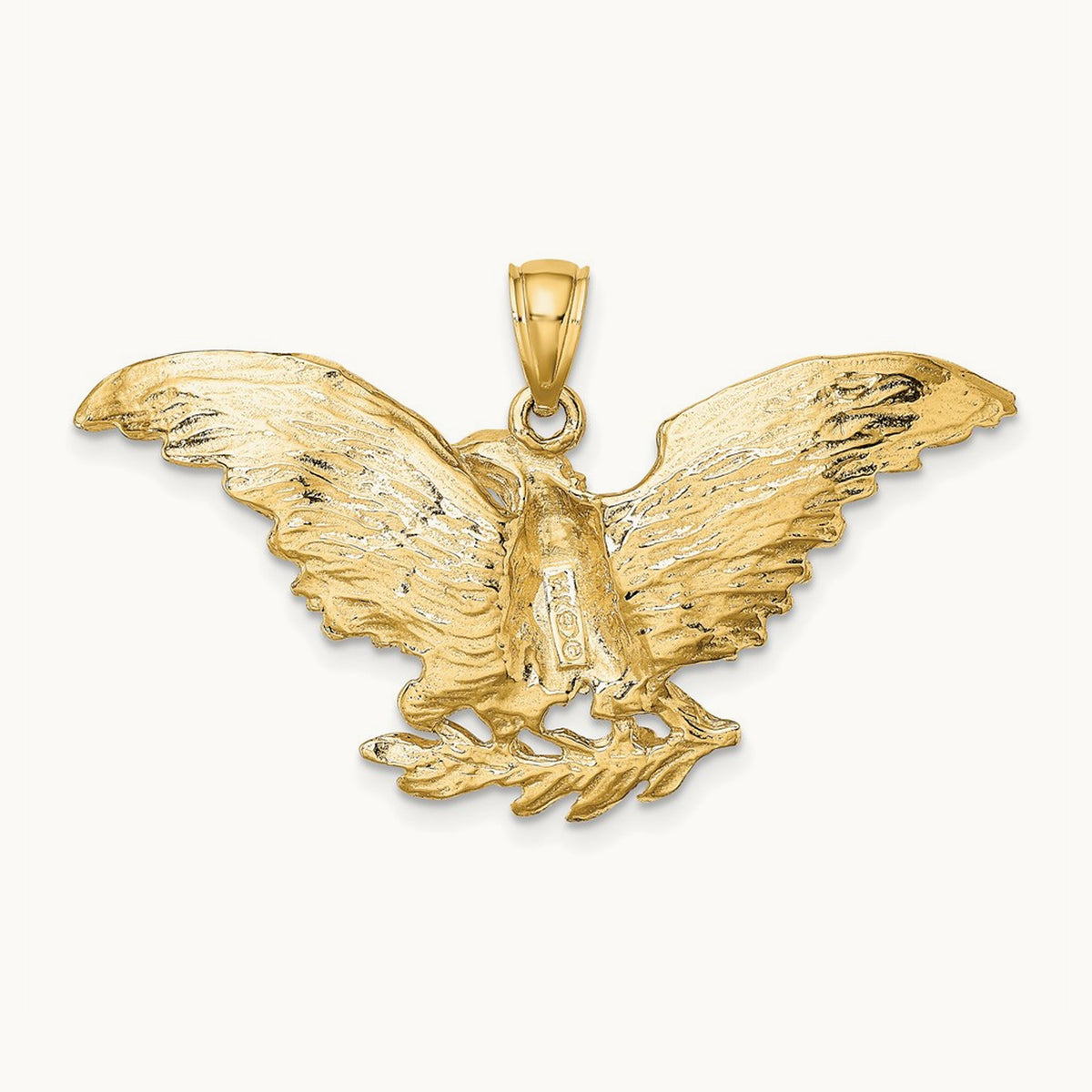 Eagle with Wings Spread Charm — 28.6mm