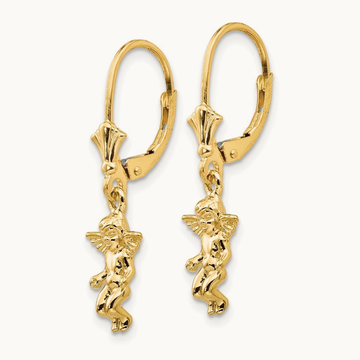 Angel Leverback Earrings — 25.6mm