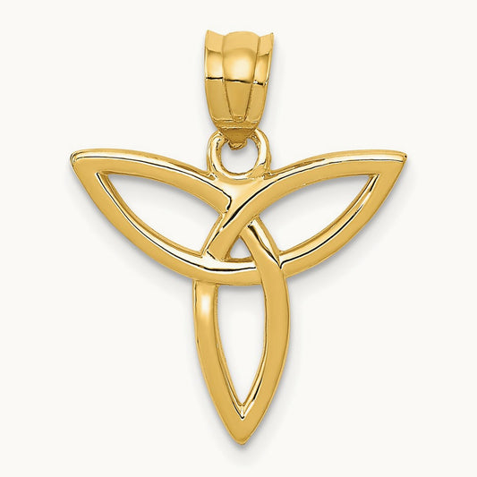 Trinity Symbol Charm, 14K