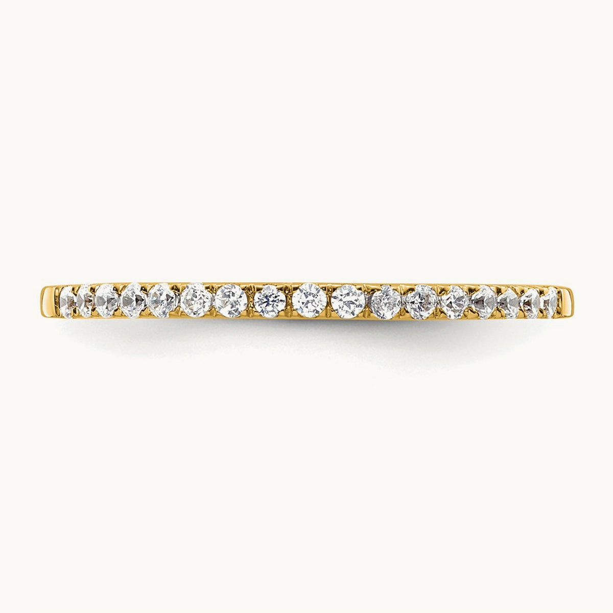 Wedding Band, 0.15-0.25 ct tw Lab-Grown Diamond — 1/6 ct, 14K Yellow Gold