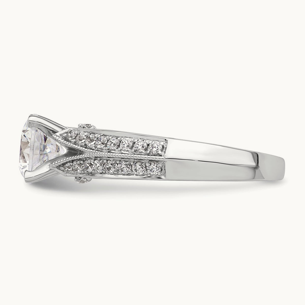 Semi-Mount Engagement Ring, 0.25 ct tw