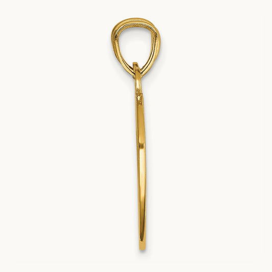 BEST FRIENDS Heart Break Apart Pendants, 14K
