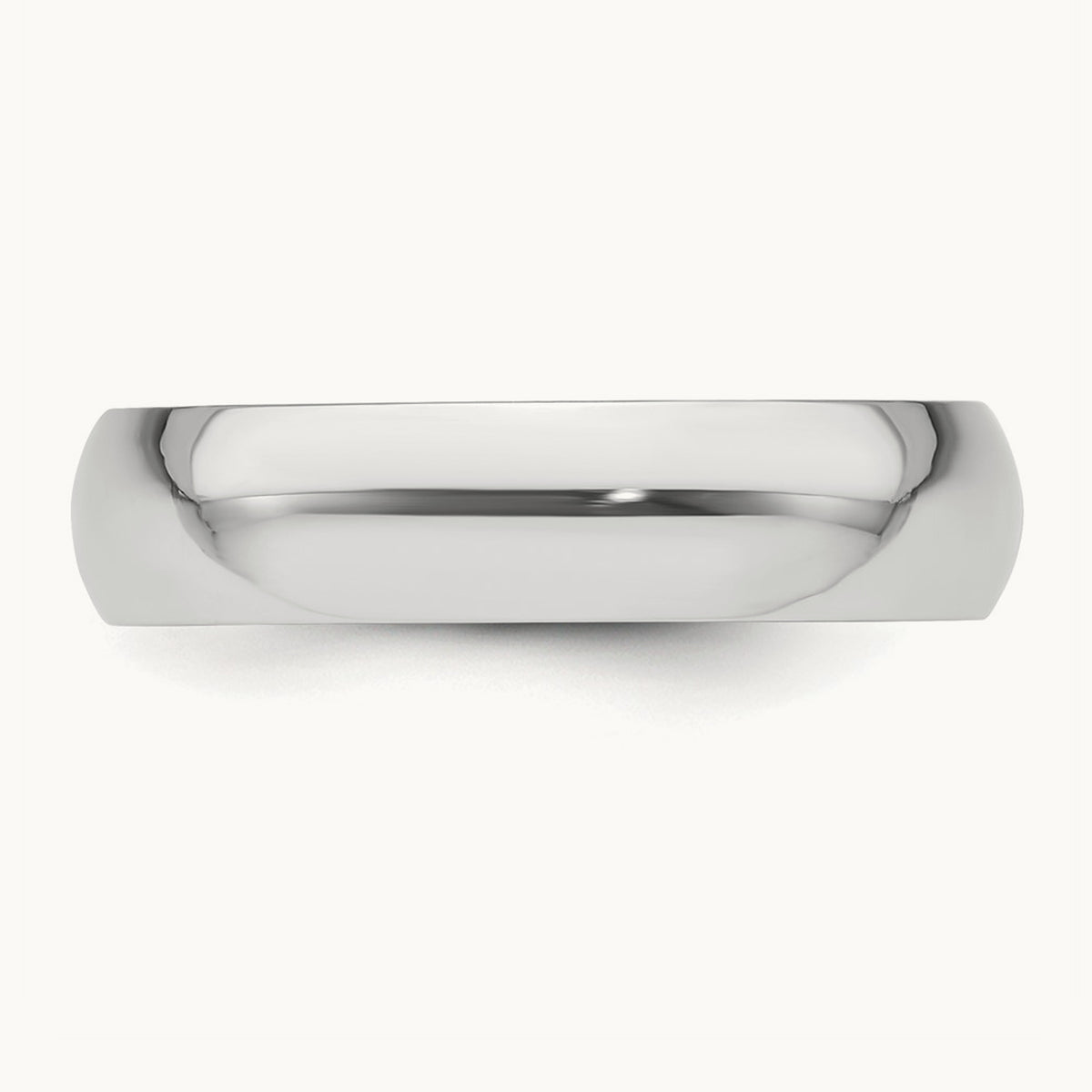 Half-Round Featherweight Band — 5mm