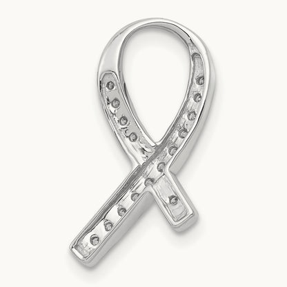 1/8ct. Diamond Awareness Pendant, 14K White Gold