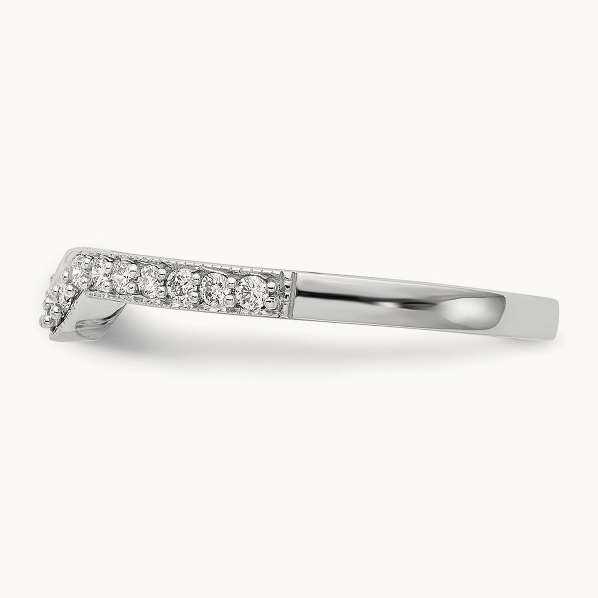 Diamond Band, 14K White Gold