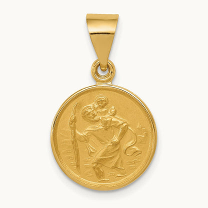 Saint Christopher Medal Pendant — 23.5mm