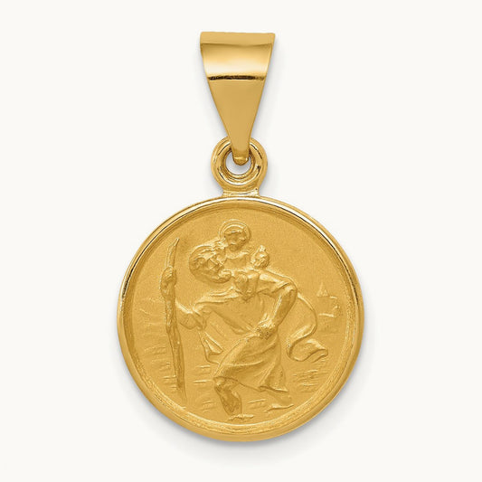 Saint Christopher Medal Pendant — 23.5mm