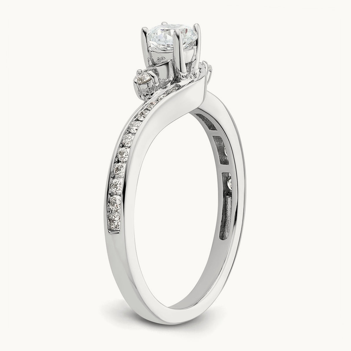 Semi-Mount Engagement Ring, 0.25 ct tw