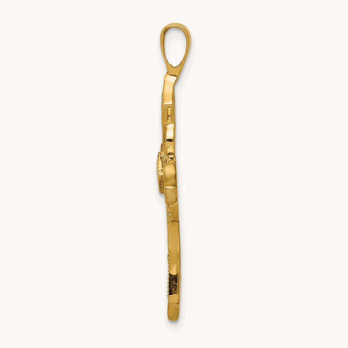 A Diamond Passion Cross Pendant, 14K