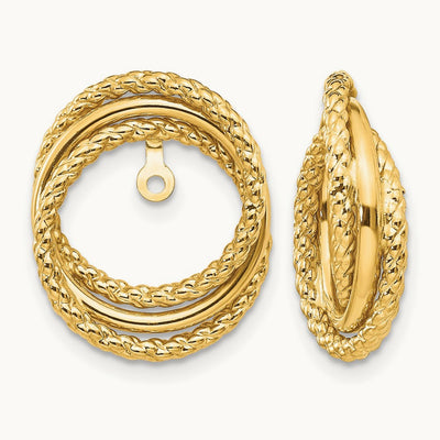 Polished & Twisted Fancy Earring Jackets — photo set