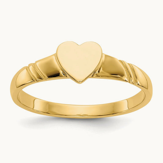 Children's Heart Ring, 14K
