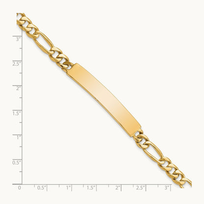 Figaro ID Bracelet, 14K