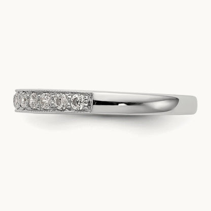 Wedding Band, 0.25 ct tw Lab-Grown Diamond