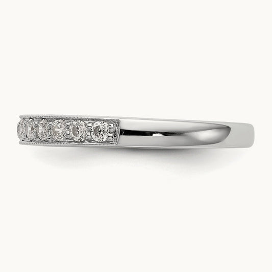 Wedding Band, 0.25 ct tw Lab-Grown Diamond