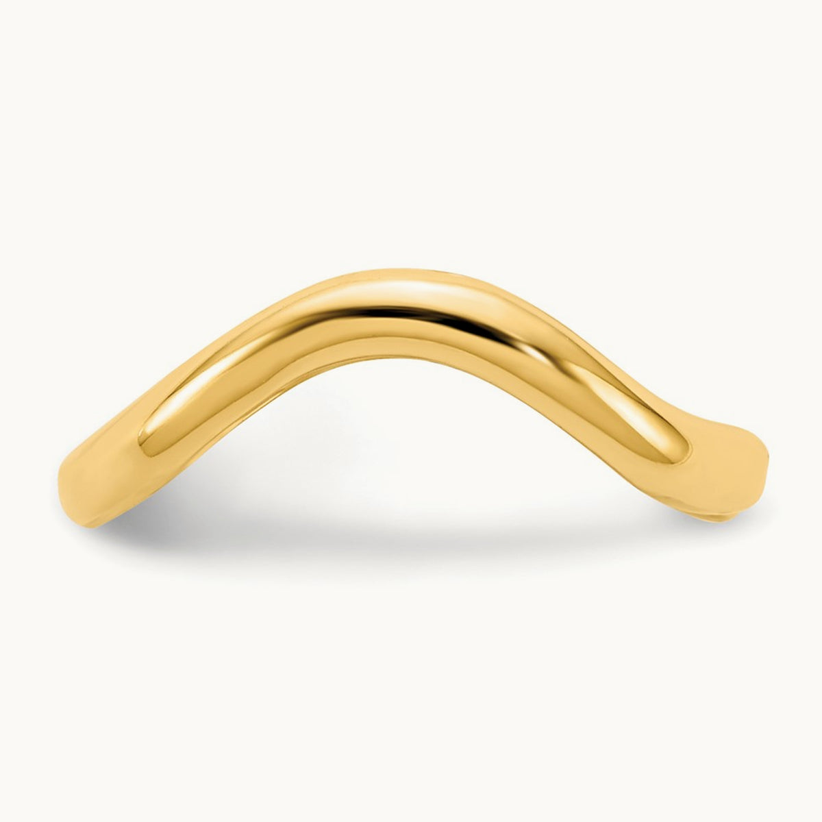Polished Toe Ring, 14K