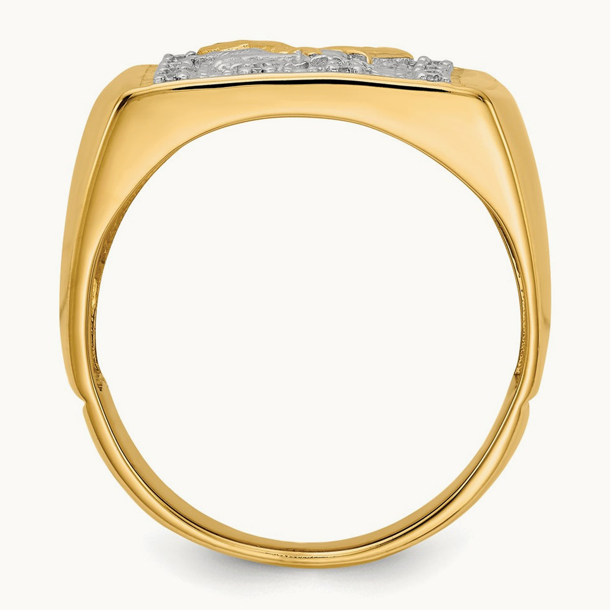 AA Diamond men's ring, 14K