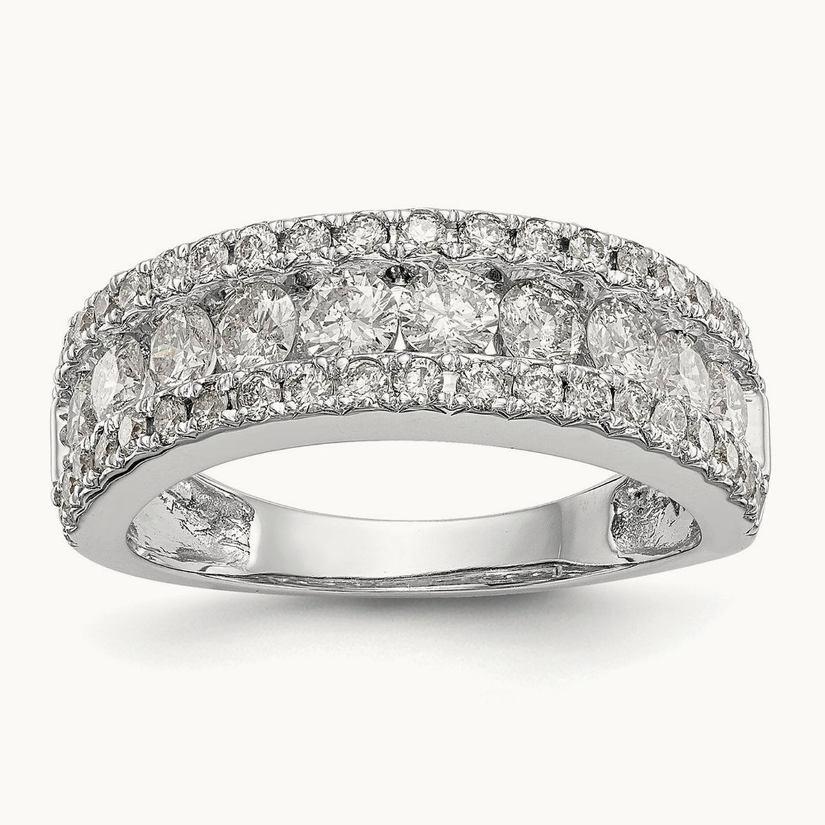 Fashion Band — 14K White Gold, 7