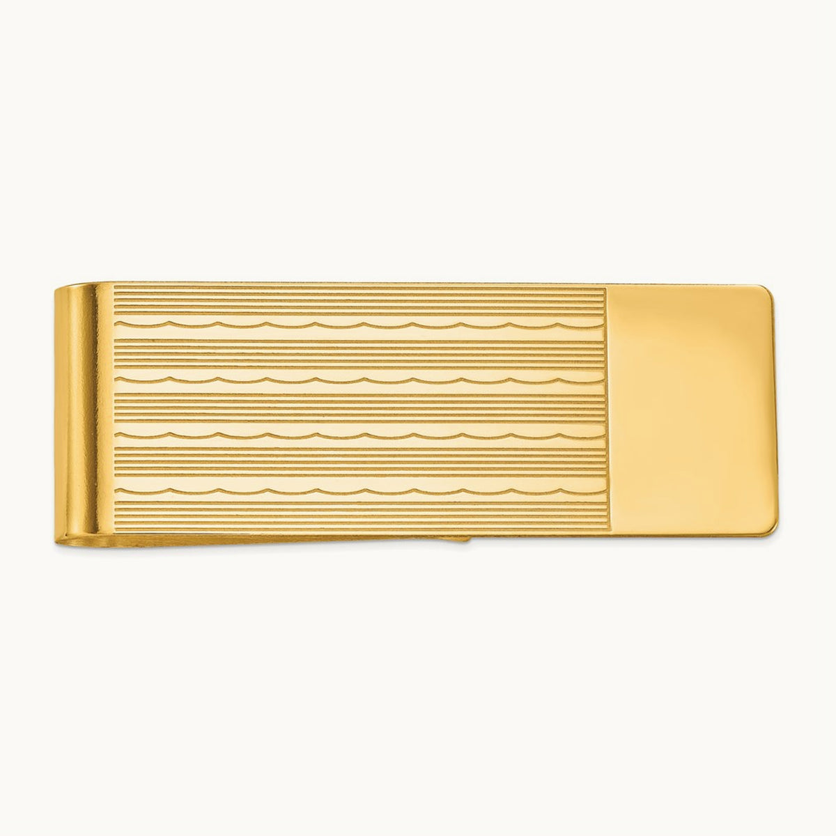 Men's Textured Money Clip — photo set