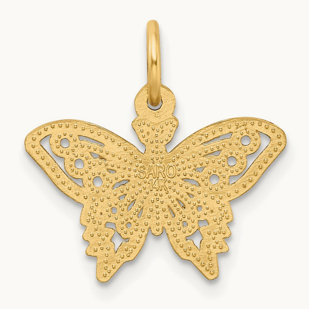 Butterfly Charm, 14K