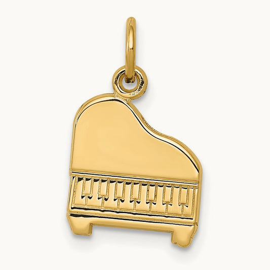 Piano Charm, 14K