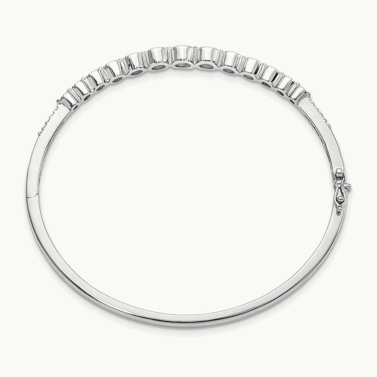 Bangle Bracelet, 1.50 ct tw Lab-Grown Diamond