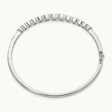 Bangle Bracelet, 1.50 ct tw Lab-Grown Diamond