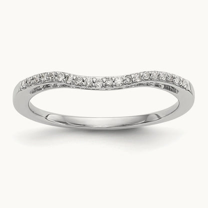Diamond Band, 14K White Gold