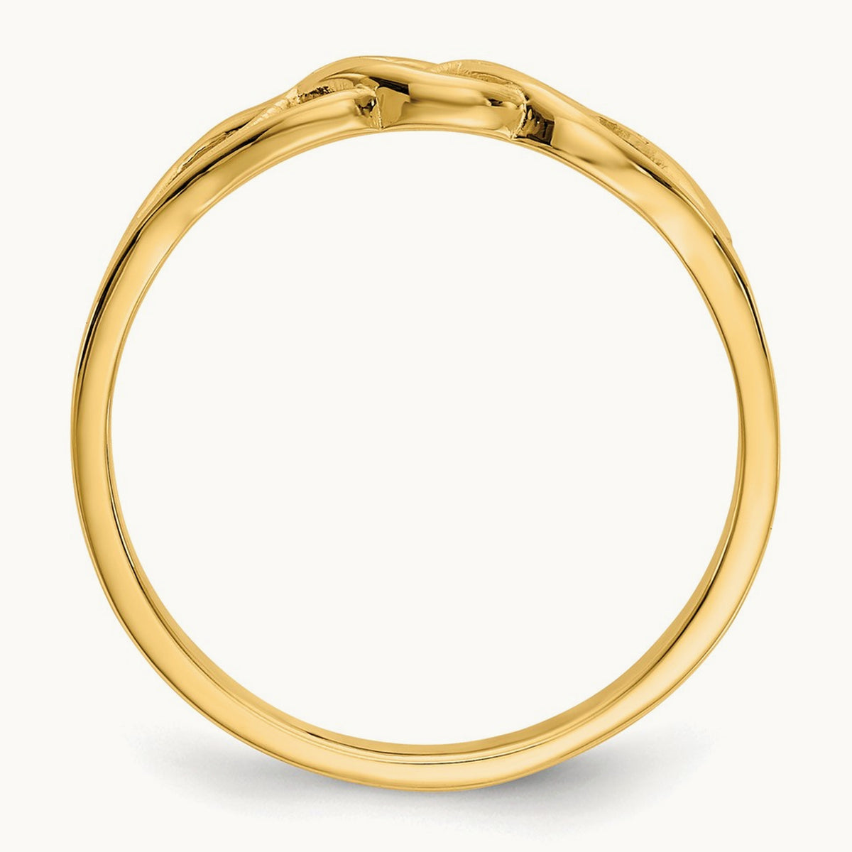 Free Form Knot Ring, 14K