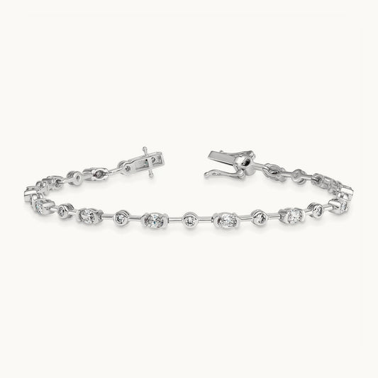 Fancy Bracelet, 2.25 ct tw Lab-Grown Diamond