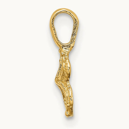 Mini Starfish with Fixed Bail Charm, 14K
