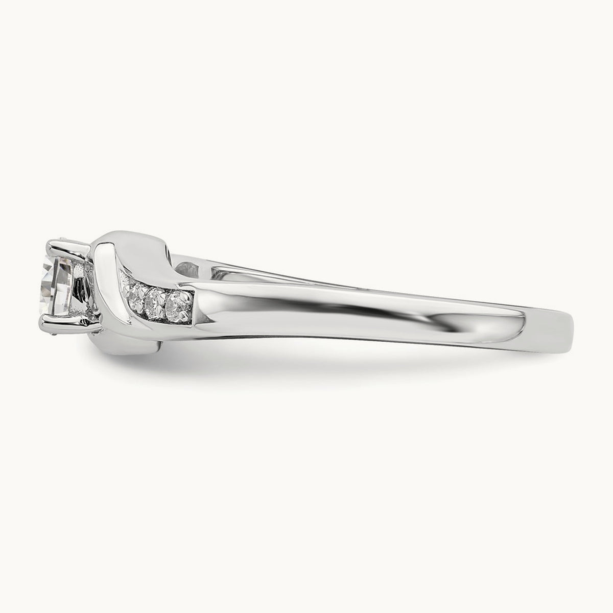 Semi-Mount Engagement Ring, 0.05 ct tw