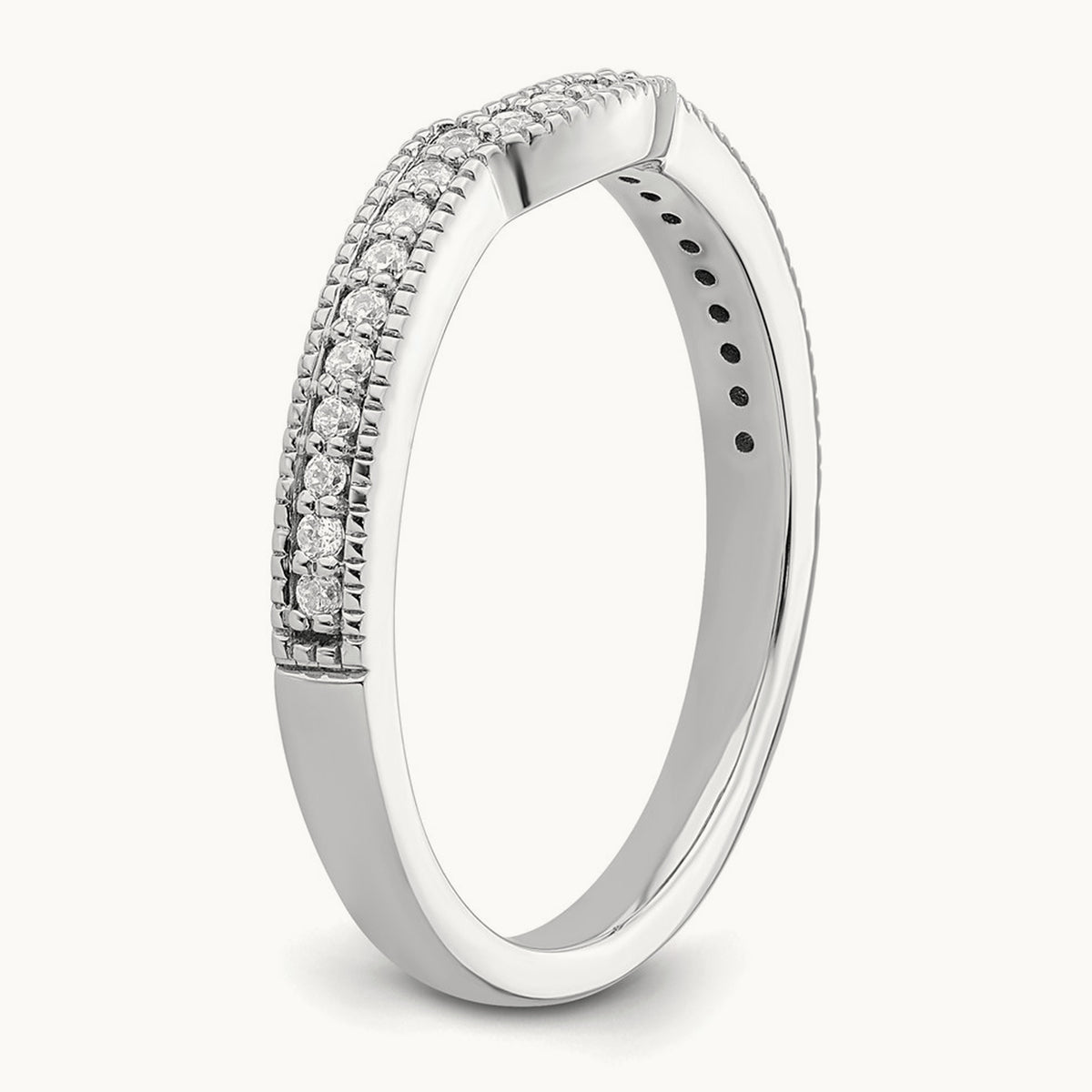 Matching Wedding Band — 1/7 ct, 7