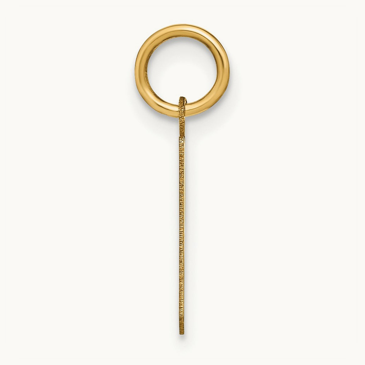 Lowercase Initial Pendant — P