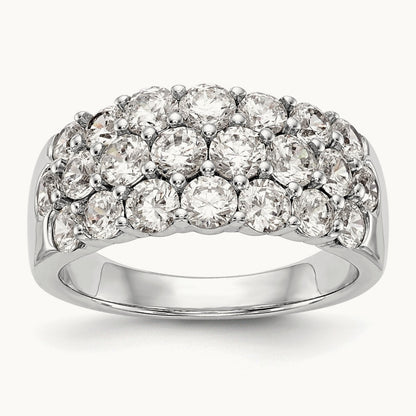 Diamond Band, 14K White Gold
