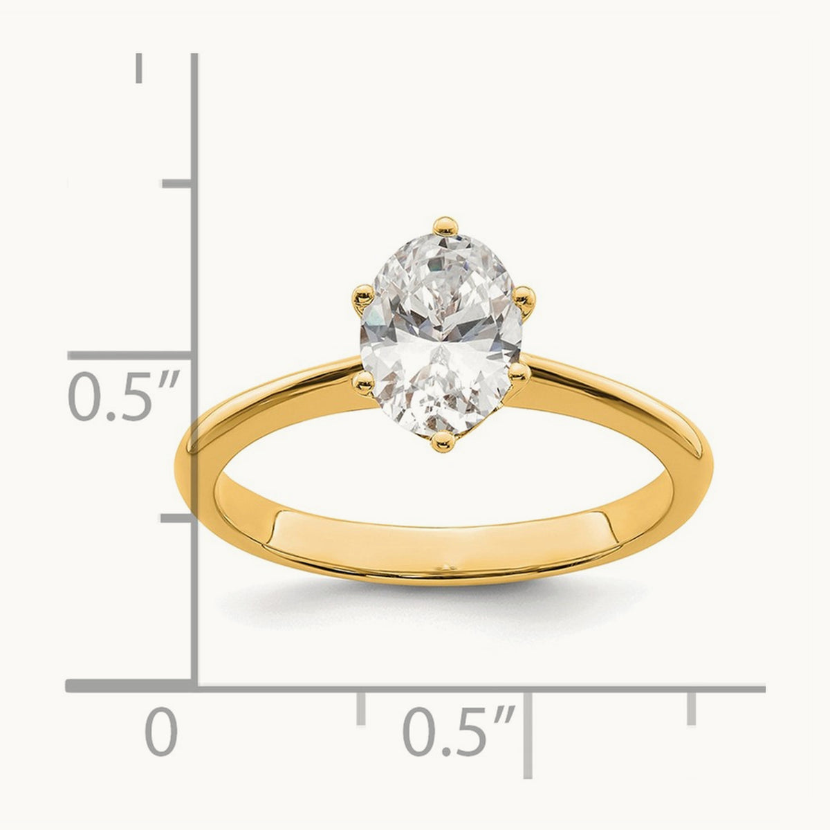 Polish 1ct Oval Leaf Design Semi-Mount Dia Ring, 14K Yellow
