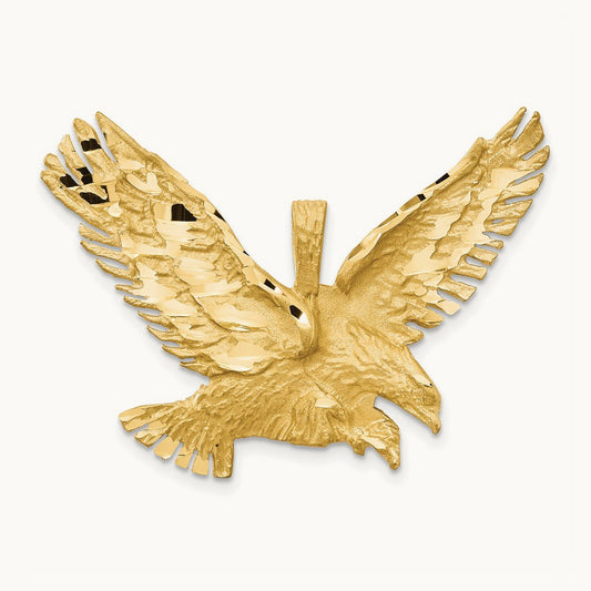 Eagle Pendant, 14K