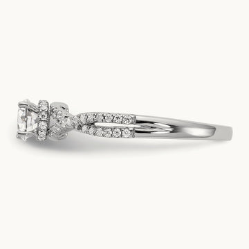 Semi-Mount Engagement Ring, 0.20 ct tw